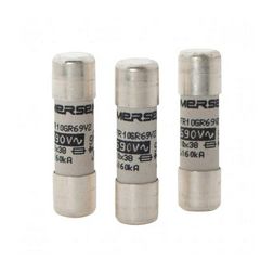 Hengeres biztosítóbetét gG 10x38mm 2A AC500/600V FR10GG50V2 MERSEN - D213098J (780002)