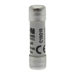 Hengeres biztosítóbetét gG gL/gG 10x38mm 10A 500V AC Bussmann EATON - C10G10