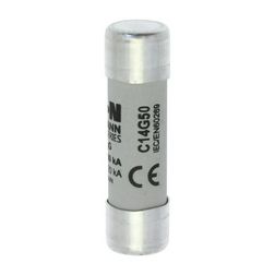 Hengeres biztosítóbetét gG gL/gG 14x51mm 50A 400V AC Bussmann EATON - C14G50