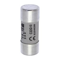 Hengeres biztosítóbetét gG gL/gG 22x58mm 10A 690V AC Bussmann EATON - C22G10