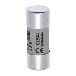 Hengeres biztosítóbetét gG gL/gG 22x58mm 40A 690V AC Bussmann EATON - C22G40