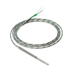 Hőérzékelő patron kábelre szilikon 3vez kontakt Pt100 6mmx 50mm passzív E52-ELP6-50-2-A1 OMRON - 379484