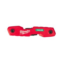 Imbuszkulcs készlet Torx T9-T40 kihajtható 9-40mm 8db-os kihajtható tartó piros Milwaukee - 4932480979