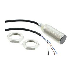 Induktív közelítésérzékelő síkbaálló 8mm-hatótáv menetes henger fém NPN záró 10-30V DC OMRON - 674575
