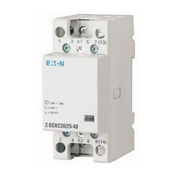 Installációs kontaktor sorolható 40A 440V AC 4-z 230V AC-műk 3mod Z-SCH230/40-40 EATON - 248852