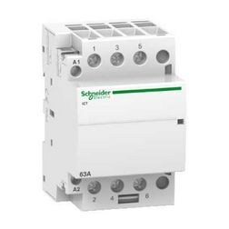Installációs kontaktor sorolható 63A 400V AC 3-z 220-240V AC-műk 3mod Acti9 iCT Schneider - A9C20863