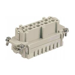 Ipari csatlakozó betét anya hüvely-érintkező 16A 500V Han 16 ES-F HARTING - 09330162716