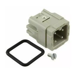 Ipari csatlakozó betét apa 3P 10A csavaros csapos más rézötvözet-érintkező Han 3A-STI HARTING - 09200032611