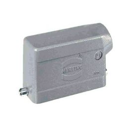 Ipari csatlakozó ház dugó alumínium-ház IP65 Han 16B Hood side entry M25 HARTING - 19300161541