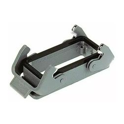 Ipari csatlakozó ház kivágásra ráépíthető négyszögletes alumínium IP65 Han 10 B-agg-QB HARTING - 09300100301