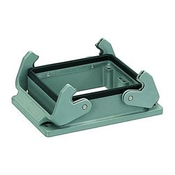 Ipari csatlakozó ház kivágásra ráépíthető négyszögletes alumínium IP65 Han 32 B-agg-QB HARTING - 09300320301