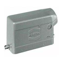 Ipari csatlakozó ház lengő dugó négyszögletes alumínium IP65 Han 10B-gs-R-M20 HARTING - 19300101540