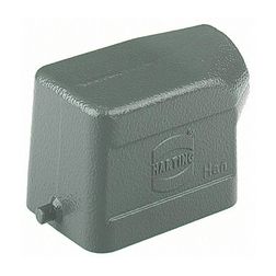 Ipari csatlakozó ház lengő dugó négyszögletes alumínium IP65 Han 6B-gs-13,5 HARTING - 09300061540