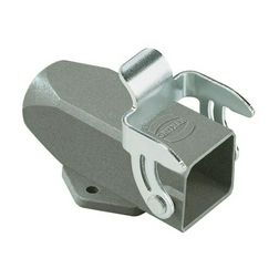 Ipari csatlakozó ház zárt ajlzat négyszögletes cink IP67 Han 3A-asgw-QB-11 HARTING - 09200031250