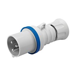 Ipari dugvilla lengő 2P+E 16A 200-250V(50+60Hz) kék IP44 műanyag csavaros IEC309HP GEWISS - GW60004H