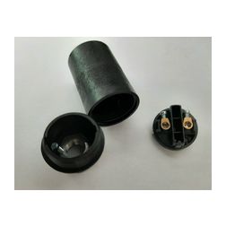 Izzólámpa foglalat 2A 250V Edison-menetes műanyag csavaros M10x1 F14-301m LEGRAND - 061300