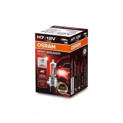 Jármű lámpa fényszóró H7 halogén 12V 55W/ PX26d Osram Night Breaker Silver H7 +100% dobozos 1 darabos - 4052899992634