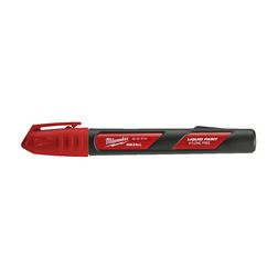 Jelölőtoll tartós akrilhegy filctoll piros vízálló Liquid Paint Marker - Red Milwaukee - 4932492143