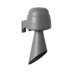 Jelzőkürt 24V AC/DC 0.5A 98dB szürke-ház műanyag IP65 WERMA - 58400075