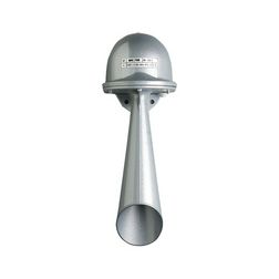 Jelzőkürt ezüst 105dB folyamatos hang 0.15A/ 230V AC fém IP54 HUPE 680 230V AC GROTHE - 33017