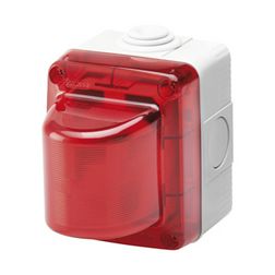 Jelzőlámpa fényforrás nélkül 1-lámpás E14 230V AC 15W IP55 műanyag 27Combi GEWISS - GW27415