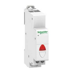 Sorolható jelzőlámpa LED 230V AC 0.3W fehér 1M Acti9 iIL Schneider - A9E18322