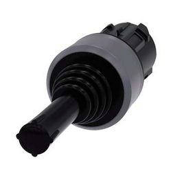 Joystick fej műanyag d22 2-irányú visszaálló 71.3mm-kar fém-gyűrű IP65/IP67 SIRIUS ACT SIEMENS - 3SU1030-7AD10-0AA0