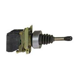 Joystick kapcsoló komplett 4-irányú 1-záró visszahúzással 54mm-kar IP66 Harmony XD4 Schneider - XD4PA24