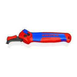 Kábelcsupaszító csúszósaruval hosszvágó körvágó KNIPEX - 1650145SB