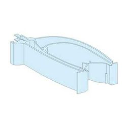 Kábelkengyel függőleges (12db) 73mmx 25mmx 30mm műanyag fehér 9001-RAL Prisma G Schneider - LVS04264