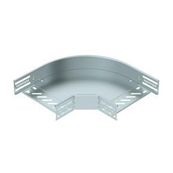 Kábeltálca 90° idom 200mm x 60mm-mag. 90° szalaghorganyzott acél RB 90 620 FS OBO-BETTERMANN - 6036564