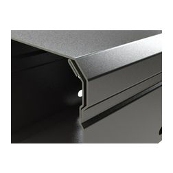 Kábeltálca fedél 50mm-sz 3000mm szalaghorganyzott bepattintott TERE 50 GS BASOR - 210282