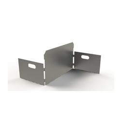 Kábeltálca végzáró szalaghorganyzott REER 100/60 GS BASOR - 206295