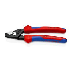 Kábelvágó 56HRC mechanikus egykezes 15.0000mm-max. kábelátmérő 50mm2-max. 160mm-hossz KNIPEX - 9512160