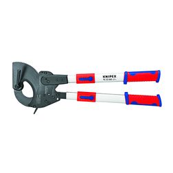 Kábelvágó mechanikus racsnis 60mm-max. kábelátmérő 740mm2-max. 630mm-hossz KNIPEX - 9532060