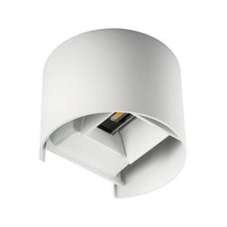 LED homlokzatvilágító fel-le hengeres 1x 7W 220-240V AC 500lm 4000K REKA LED EL 7W-O-W KANLUX - 28993