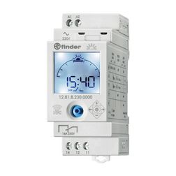 Kapcsolóóra digitális 1-csatorna váltó 2TE 12.81.8.230.0000 FINDER - 128182300000