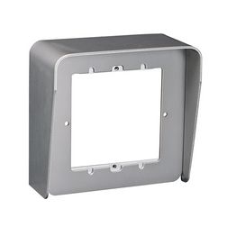 Kaputábla esővédő keret 1-egység falonkívüli alumínium szürke Sinthesi S2 URMET - 1148/311