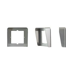 Kaputábla esővédő keret sülllyesztett 1-egység falonkívüli alumínium szürke Sinthesi Steel URMET - 1158/611