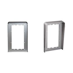 Kaputábla esővédő keret sülllyesztett 2-egység falonkívüli acél szürke Sinthesi Steel URMET - 1158/612