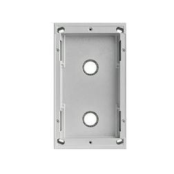 Kaputábla falonkívüli doboz 2-egység falonkívüli alumínium szürke Alpha URMET - 1168/312