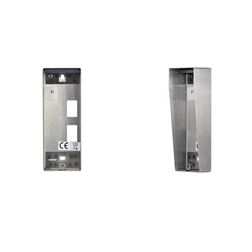 Kaputábla falonkívüli ház esővédővel 1-soros táblához 1-egység falonkívüli nemesacél Matibus MIWI - 5025/OPD1