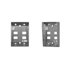 Kaputábla falonkívüli ház esővédővel 2-soros táblához 2-egység falonkívüli nemesacél Matibus MIWI - 5025/OPD2