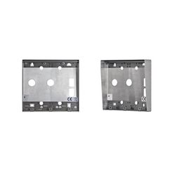 Kaputábla falonkívüli ház esővédővel 3-soros táblához 3-egység falonkívüli nemesacél Matibus MIWI - 5025/OPD3