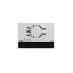 Kaputábla modul előlap 1083/38-hoz falonkívüli acél szürke Alpha URMET - 1168/130