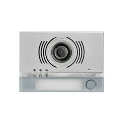 Kaputábla modul előlap videó 1-gombos 1083/48-hoz falonkívüli műanyag szürke Alpha URMET - 1168/141G