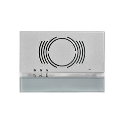 Kaputábla modul előlap audió 1083/38-hoz falonkívüli műanyag szürke Alpha URMET - 1168/130G