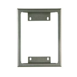 Kaputábla süllyesztőkeret 2-soros táblához 2-egység süllyesztett nemesacél nemesacél Matibus MIWI - 525/RP2