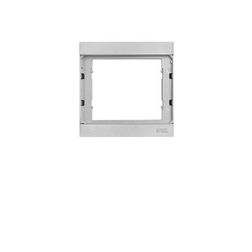 Kaputábla szerelőkeret 1-egység süllyesztett alumínium szürke Alpha URMET - 1168/61