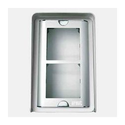 Kaputábla tokozat modultartó kerettel esőtetővel 2-egység falonkívüli URMET - 1145/312